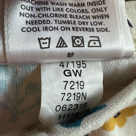 Hanna Andersson size 5 Make It Magic Long John Pajamas - Picture 8 of 9